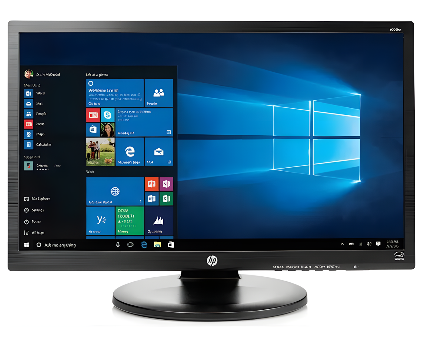Monitor HP 21,5” Led Full HD P6L17AA VGA V225hz Displayport Monitor HP 21,5” Led Full HD P6L17AA VGA V225hz Displayport